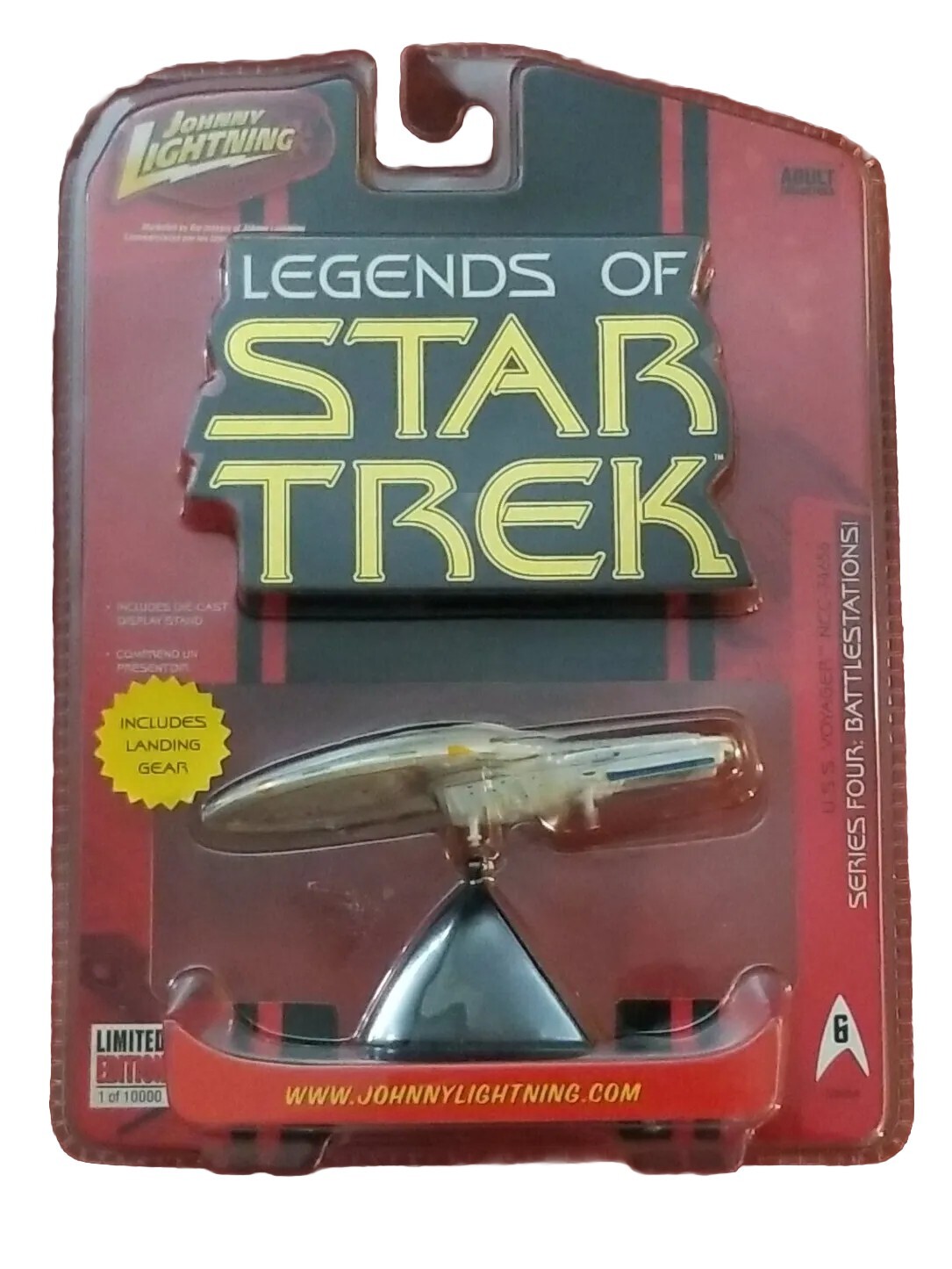 Johnny Lightning Legends of Star Trek Series 4: BattleStations! - Set of 6 Johnny Lightning - фотография #13