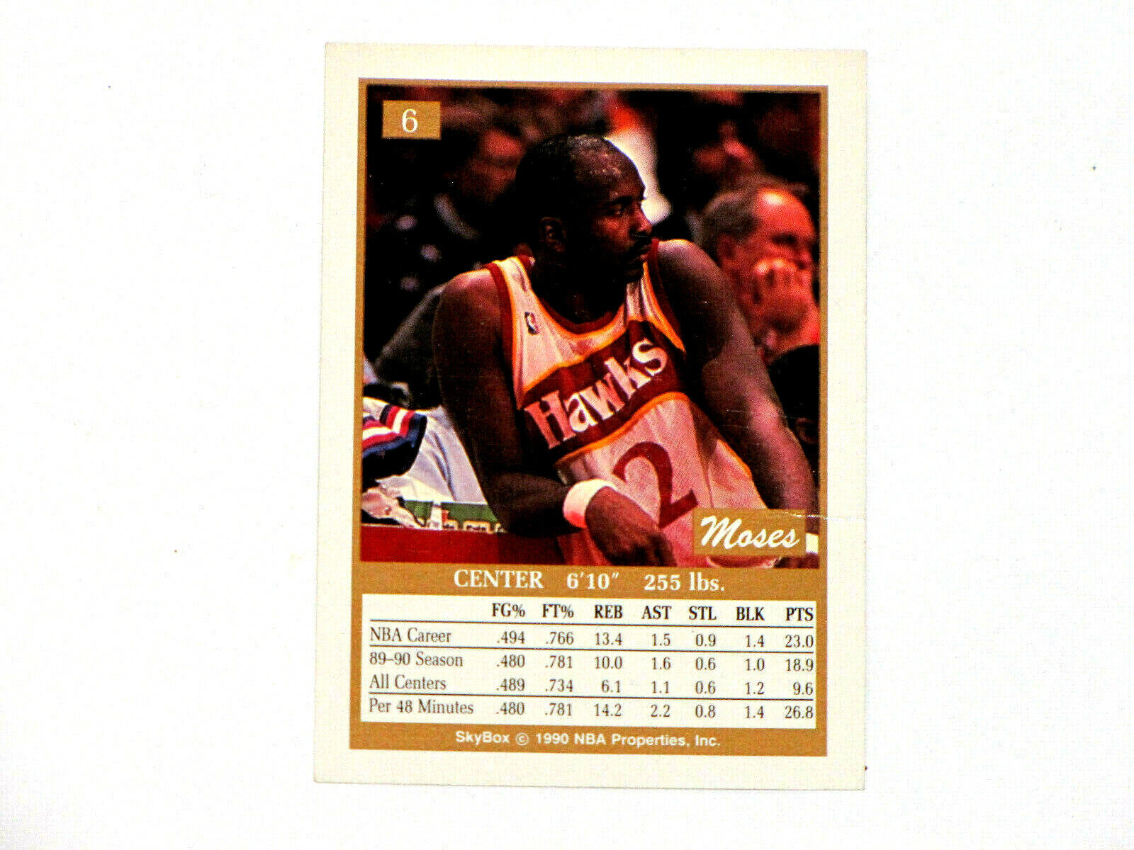 Lot Of 3 1990-91 SkyBox Moses Malone Basketball Card # 6  Без бренда - фотография #4
