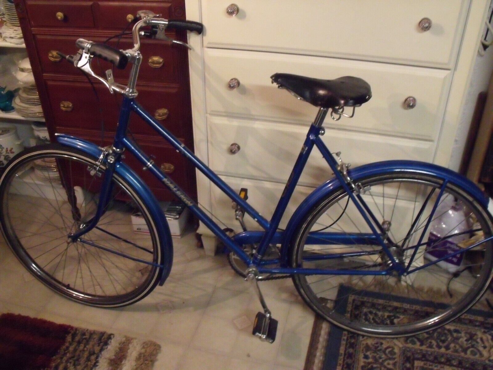  ORIGINAL CLASSIC VINTAGE 1970 WOMEN'S RALEIGH BLUE SPORTS BICYCLE Raleigh Sports