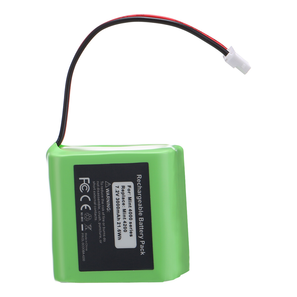 7.2V 3000mAh Replacement Battery for iRobot Mint 4200/4205 & Braava 320/321 Unbranded Does not apply - фотография #12
