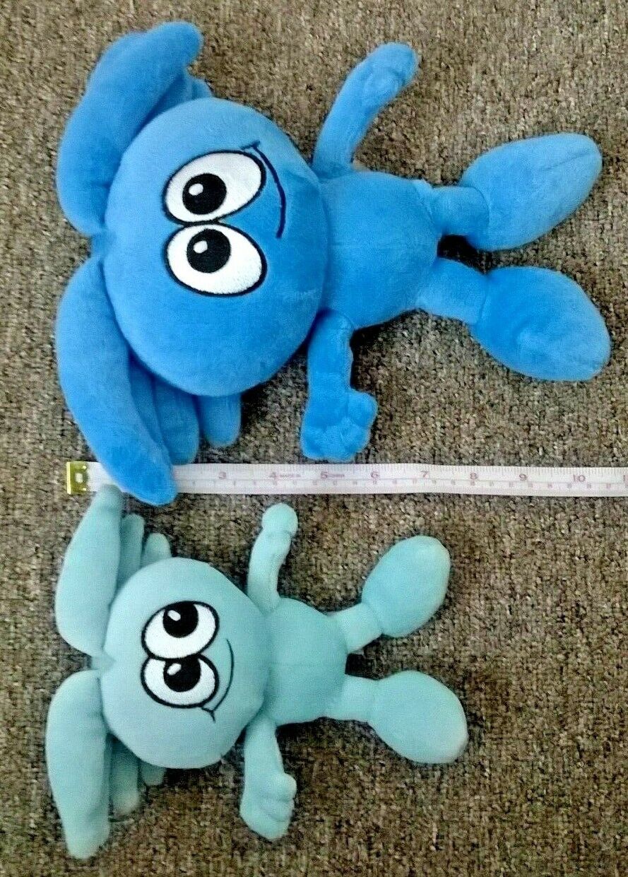 Kooties Star Plush Groovy & Cuddly Lot of 2 Blue Beanie Soft Toys Fineline 2001  Fineline Giant Star - фотография #7