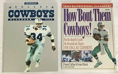 Vintage Collection DALLAS COWBOYS 1987 Bluebook, "How'Bout Them Cowboys!", Decal Без бренда