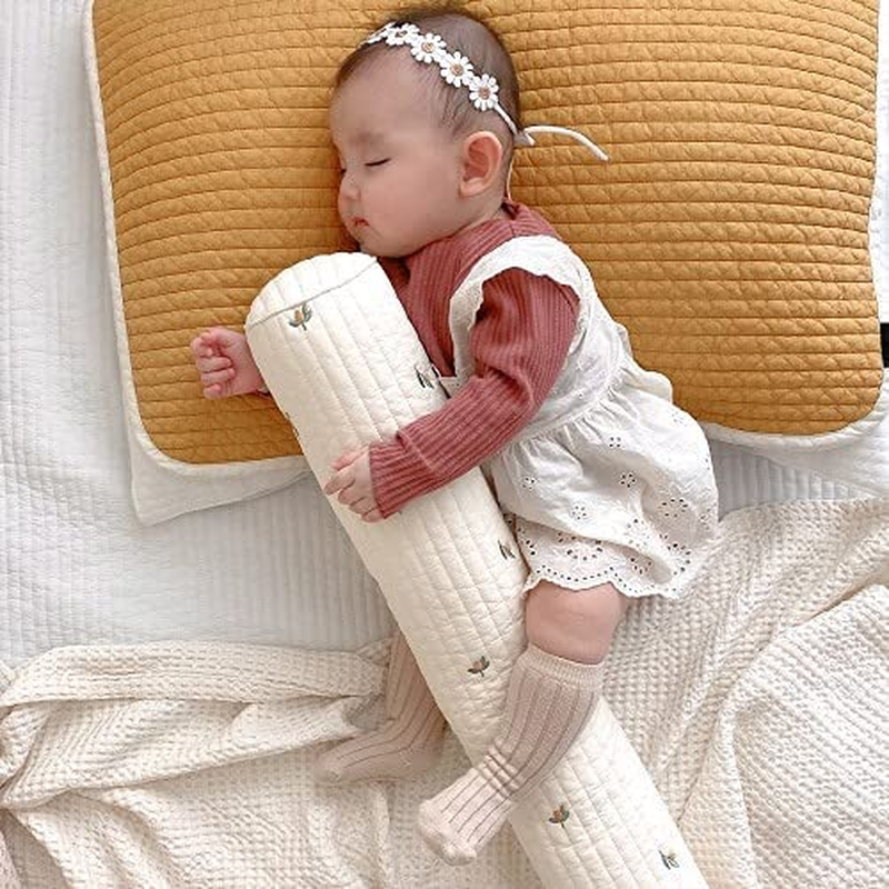 Baby anti Roll Side Sleep Pillow Soft Cotton Neck Support Cushion Todd... Does not apply - фотография #2