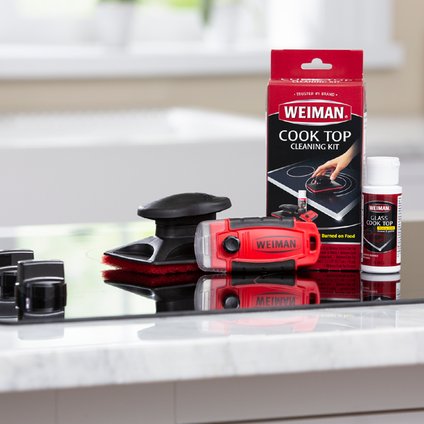 Weiman Glass Ceramic Stove Top Cooktop Surfaces Cleaner Scraper Clean Polish Kit Branded 23456789876543 - фотография #2