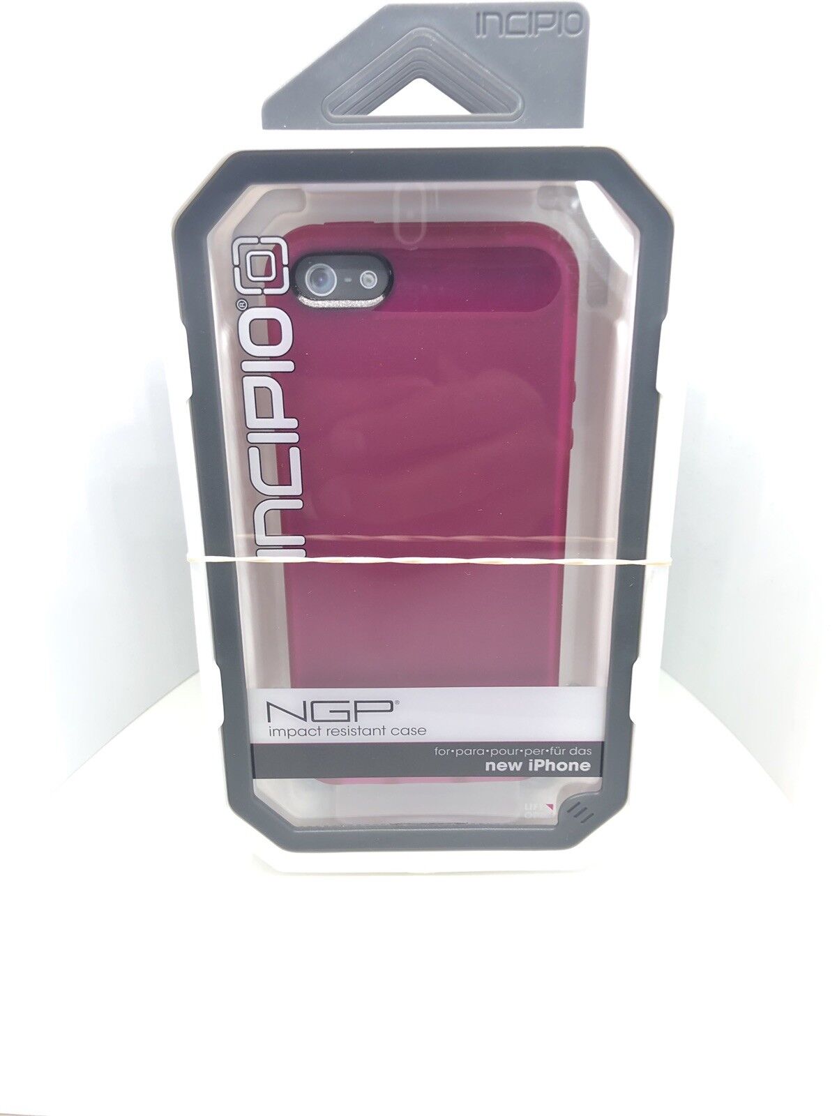 Incipio NGP Case for iPhone 5/5s/SE Translucent Pink LOT OF 5 RETAIL PACKAGEING Incipio Does Not Apply - фотография #3