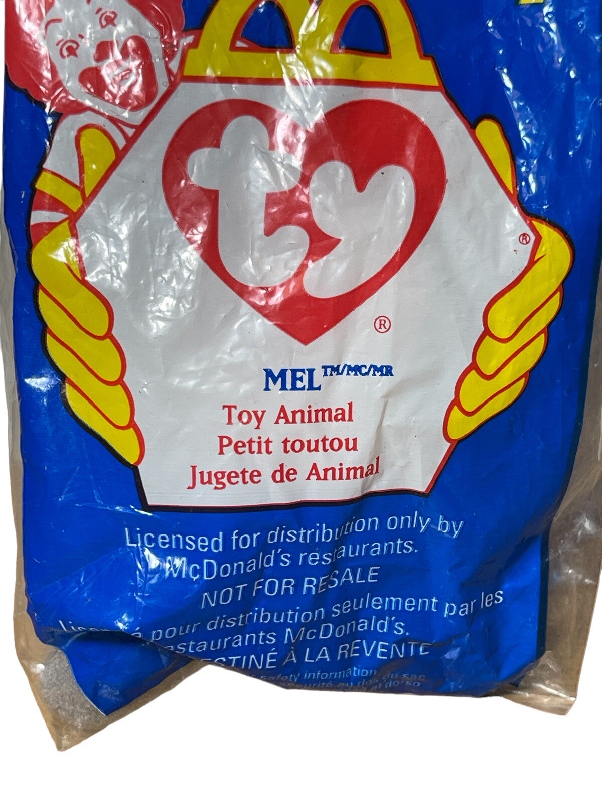 Teenie Beanie Babies Baby 1998 McDonalds Happy Meal Toy NIP #7 Mel The Koala #7 Ty - фотография #4