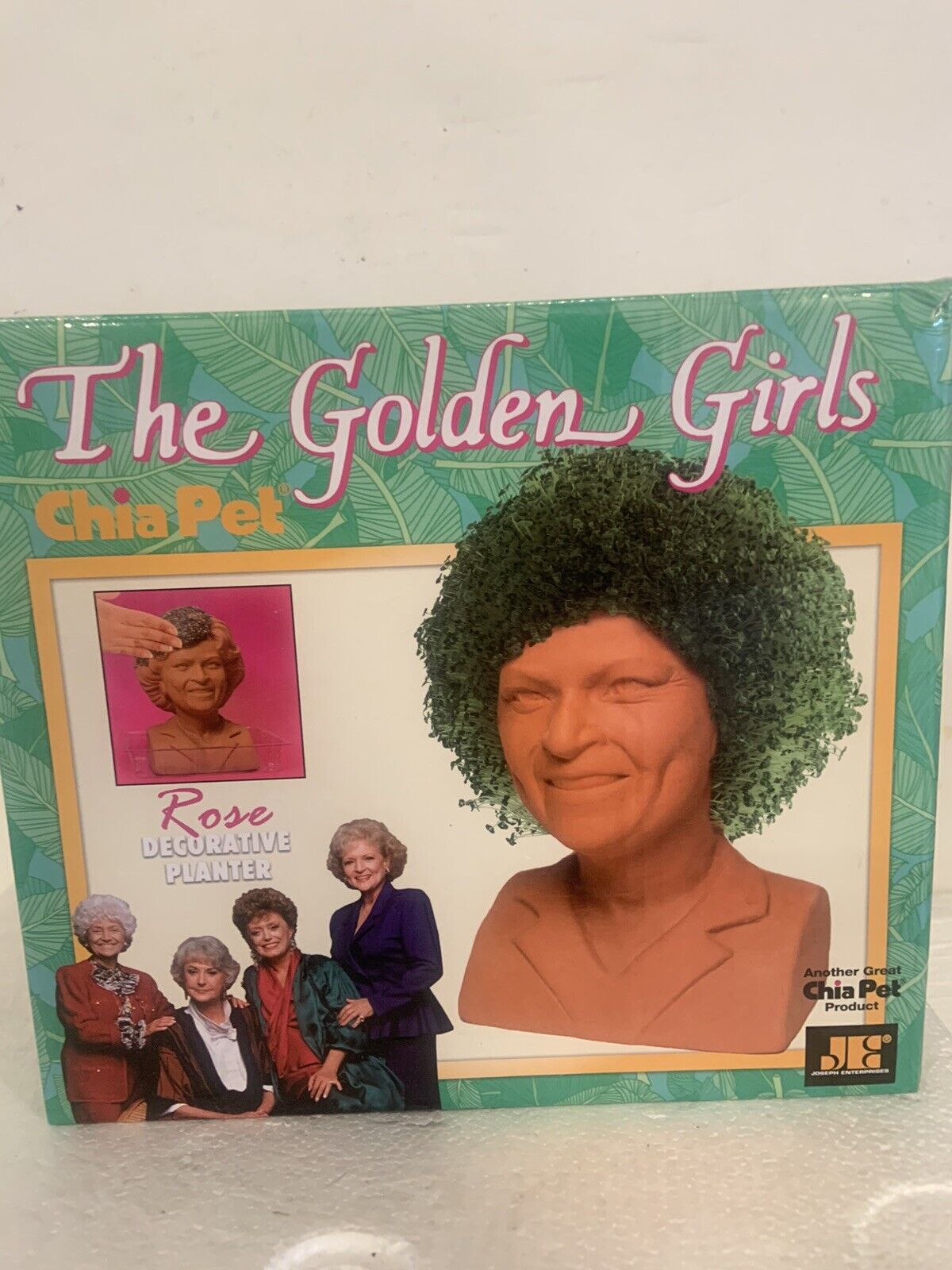 The Golden Girls “Rose” Chia Pet Decorative Planter Head Betty White New 2018 Chia Pet - фотография #6