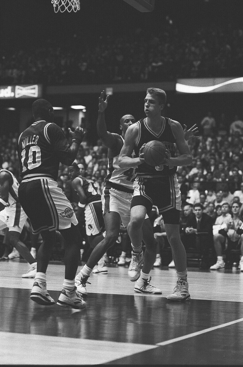 LD126-15 1992 College Basketball DePaul Marquette (140) ORIG 35mm B&W NEGATIVES Без бренда - фотография #3