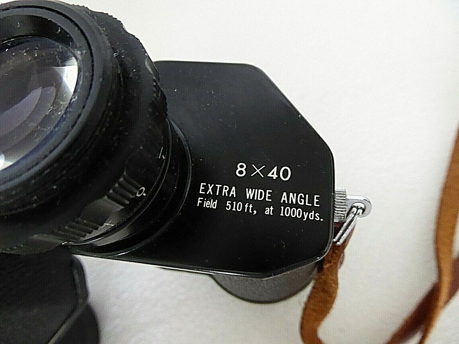 Vintage Century Mark IV Binoculars 8x40 in original Leather Case, 510ft, 1000 yd Century Mark IV - фотография #4
