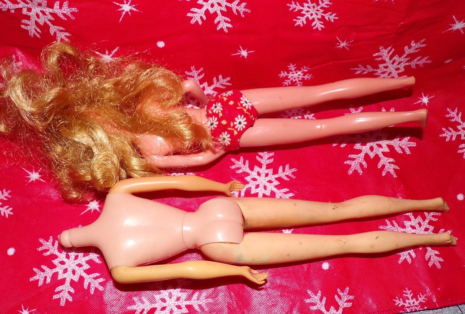 Vintage Skipper Doll & Barbie Doll Parts  Mattel - фотография #2