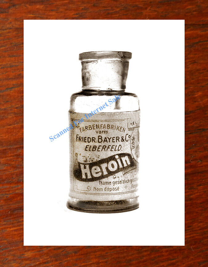 4 Vintage Heroin Bottles 1800s PHOTOS Antique Medical Oxycodon Ships from USA Без бренда - фотография #5