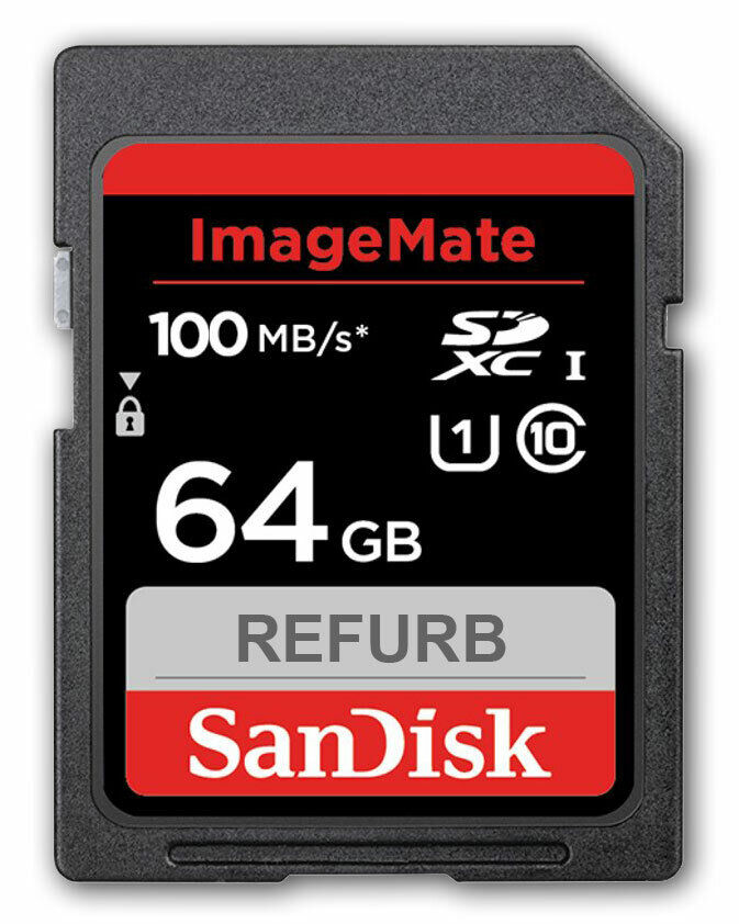 LOT 5x SanDisk 64GB ULTRA ImageMate memory card 64 GB 100 MB/s SDXC UHS-I 5 x SanDisk sdsdunc-064g-an6kn - фотография #2