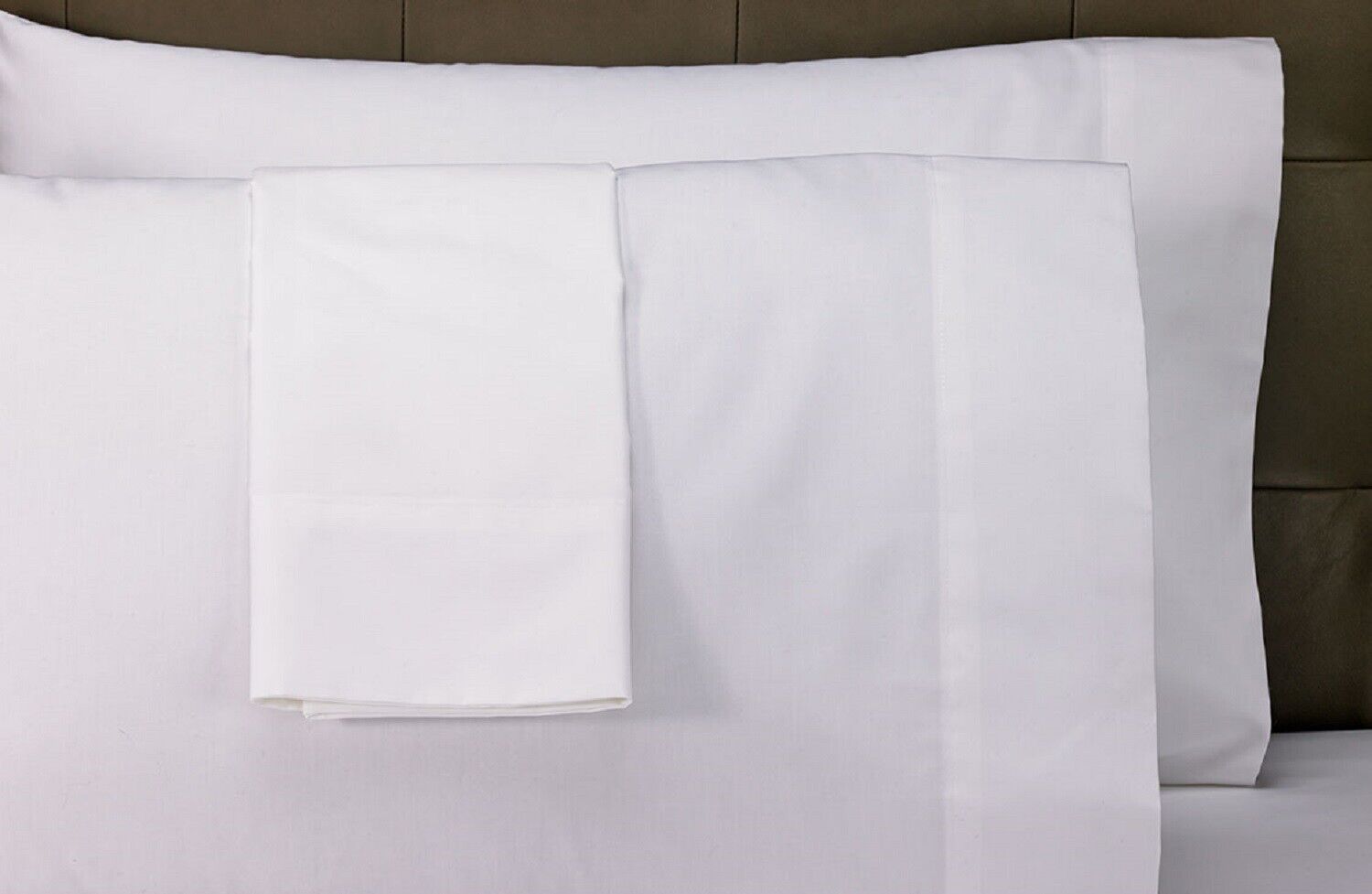 6 Queen Pillowcases 23" X 33" White Thread Count 250 Hotel Pillow Case Starwood by Sobel Westex PCSTR2333.250 - фотография #2