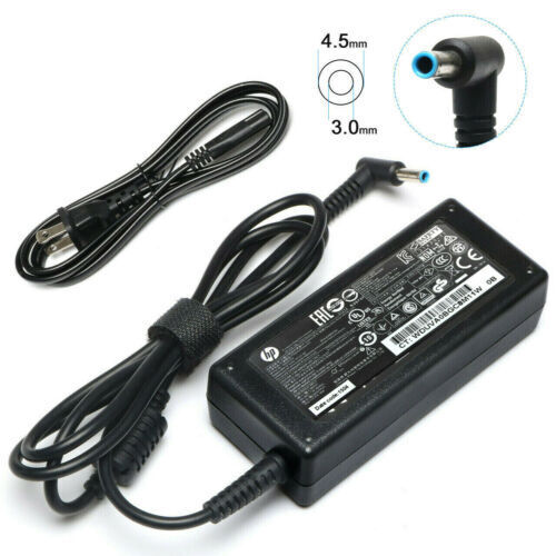LOT 10 Genuine Blue Tip 45W 19.5V 2.31A Laptop AC Adapter Charger  HP 741727-001 HP - фотография #2