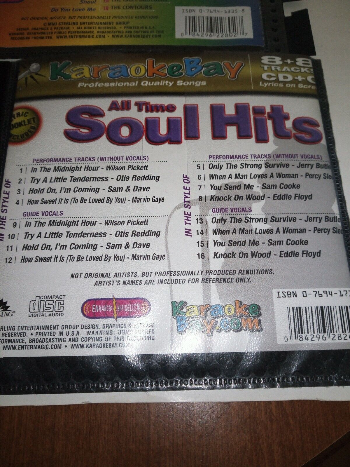 Karaoke Bay Karaoke Discs 6  Genres Rock -Pop-Soul-Duet-Motown-Party CD+G Karaoke Bay - фотография #6