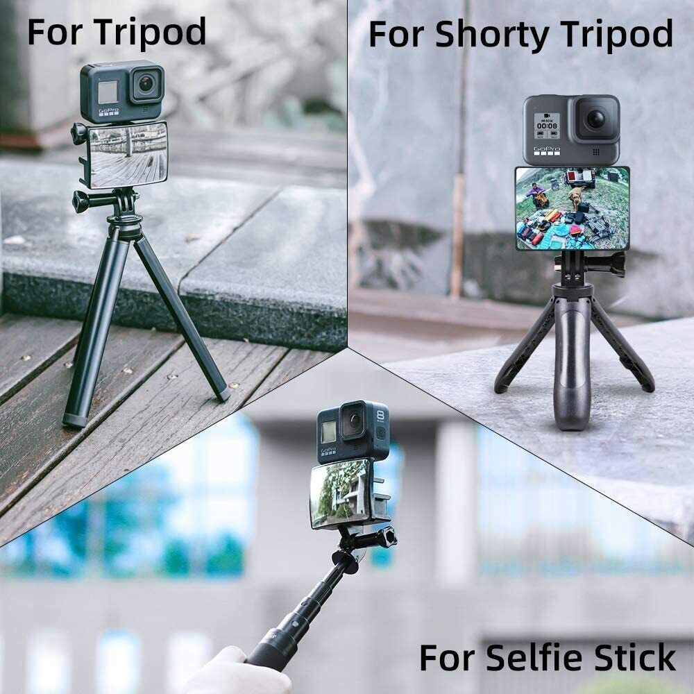 Selfie Stick Hand Grip Extension Pole Flip Screen Mirror for GoPro Hero/Session Unbranded Does Not Apply - фотография #8