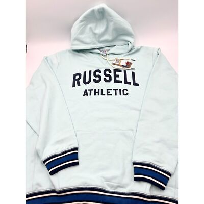 Russell Athletic Varsity Pull Over Hoodie Men's XXXXL Light Blue NWT $80 Russell Athletic - фотография #3