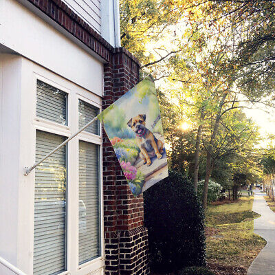 Border Terrier Spring Path Flag Canvas House Size DAC6574CHF Без бренда - фотография #2