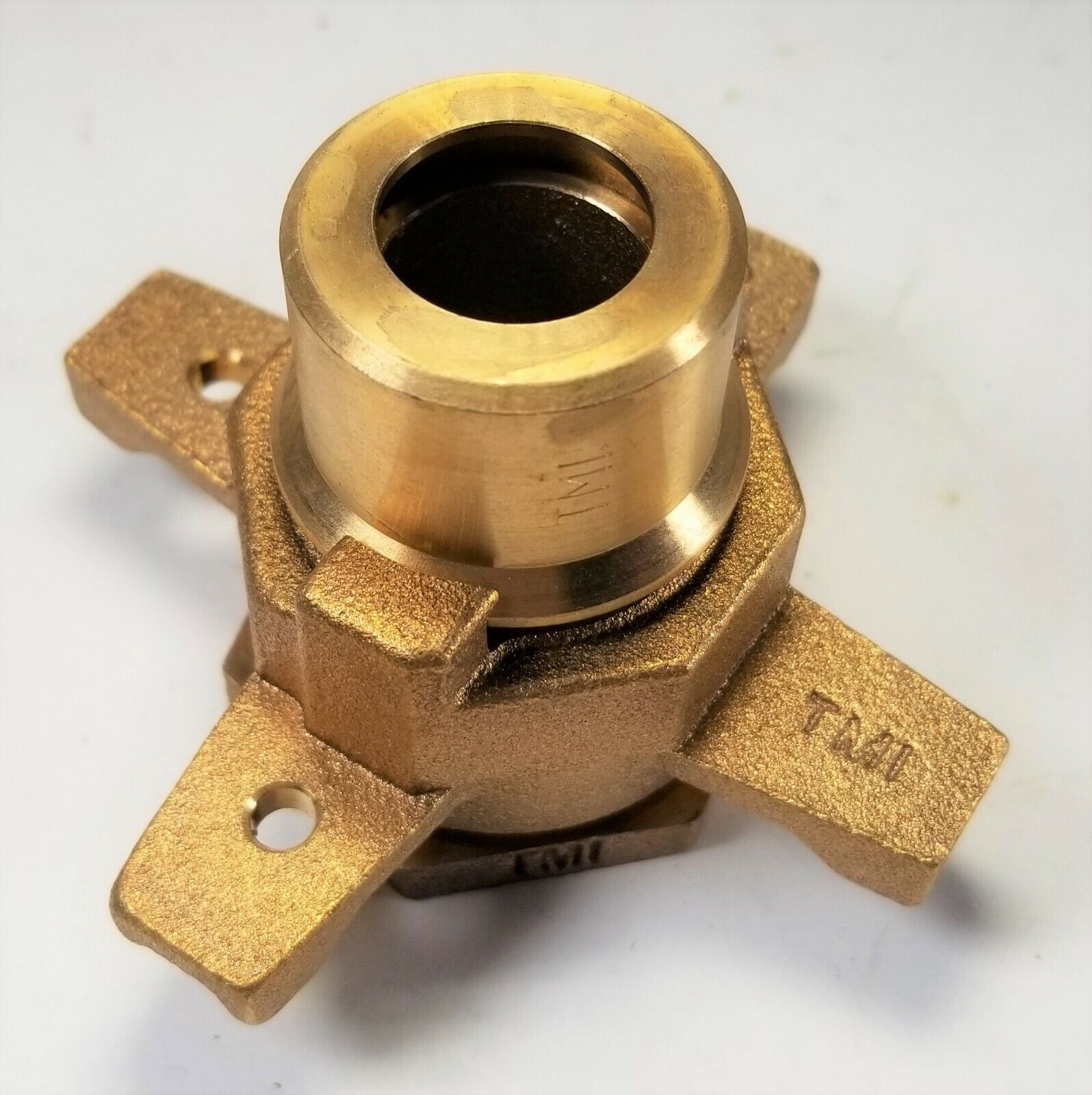 (6) Water Meter Yoke Expansion Connection Wheel for 5/8" x 3/4" Meter, NL Brass Trumbull 368-0362 - фотография #7