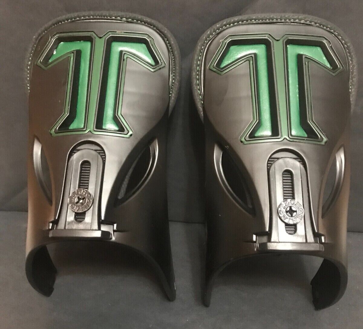 New Technine  Snowboard Binding Replacment Highback Set Black & Green Technine T9 - фотография #2