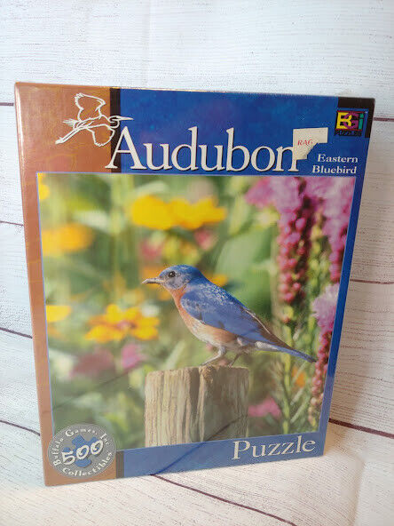 Audubon Eastern Bluebird Puzzle 500 pc NEW sealed Buffalo Games Buffalo Games - фотография #7