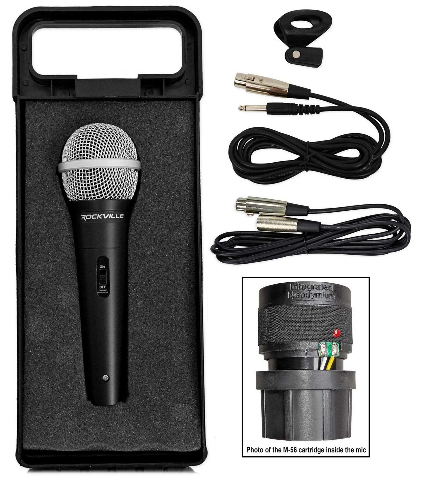NYC Acoustics X-Tower Bluetooth Karaoke Machine System w/LED's+Microphone+Remote NYC Acoustics X-TOWER+RMC-XLR KAR - фотография #11