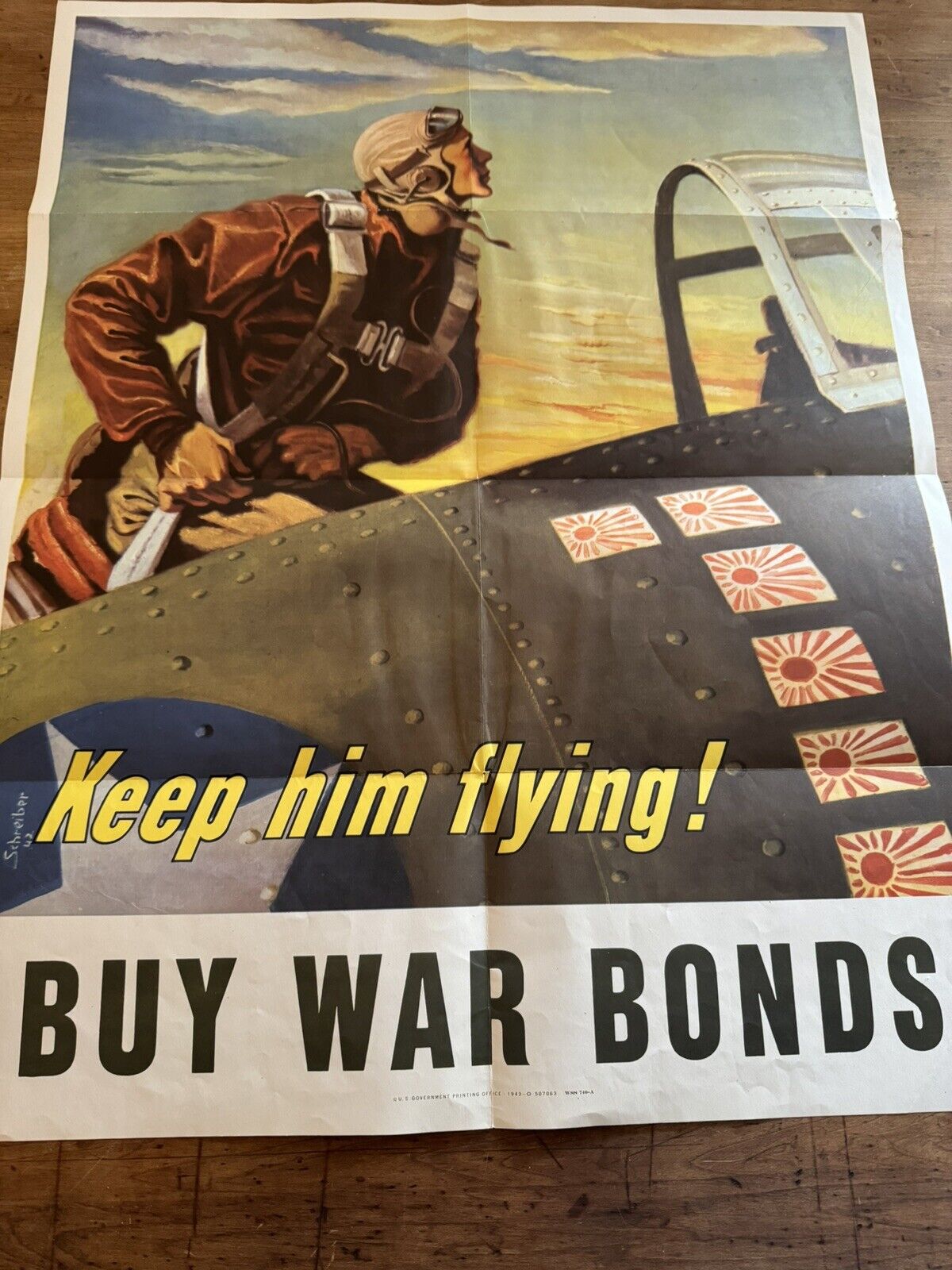 KEEP HIM FREE WW1 vintage USA poster EAGLE planes WAR savings stamps 20x30 Без бренда - фотография #11
