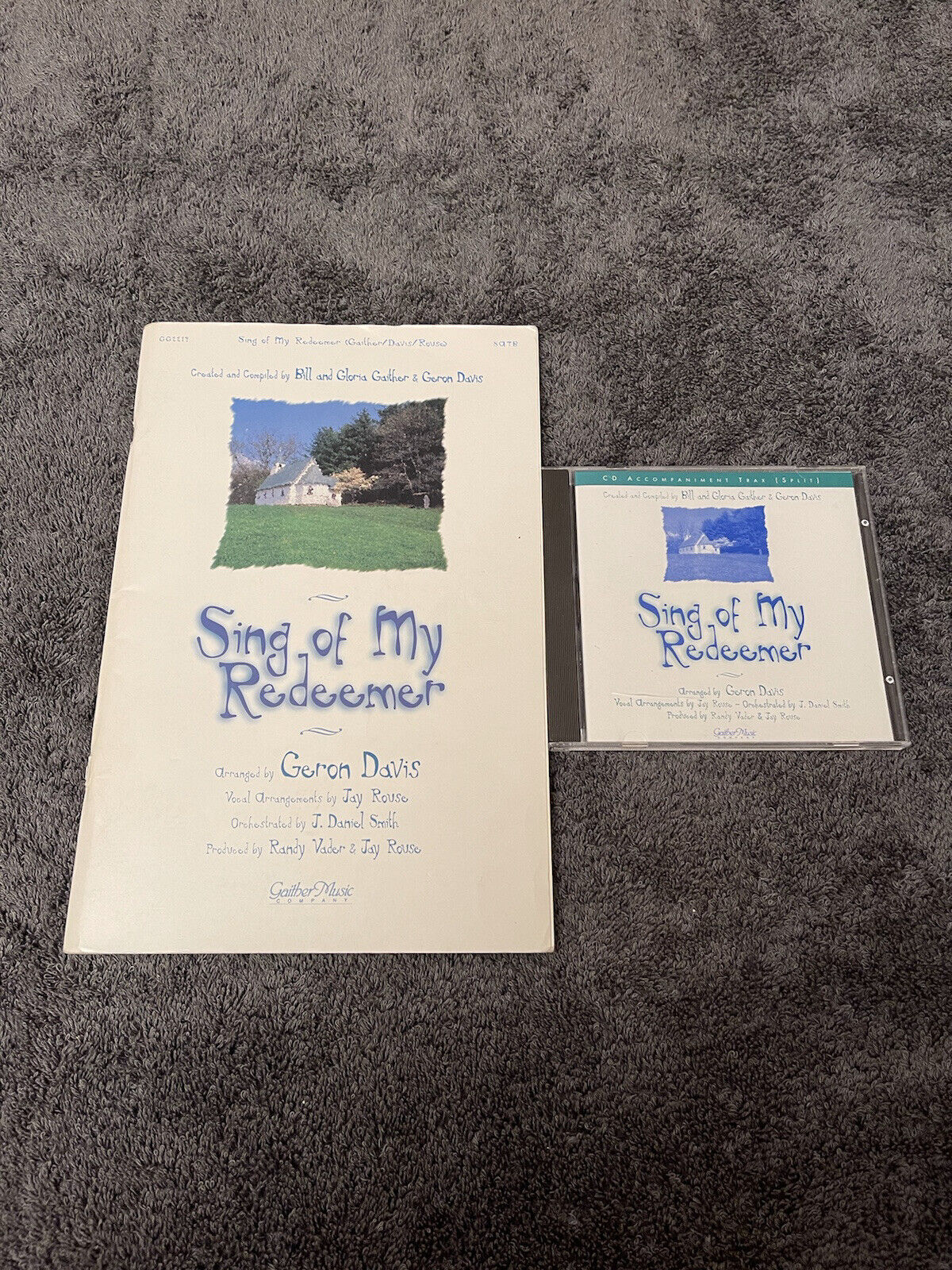 Geron Davis Sing of My Redeemer Accompaniment CD & Songbook ©1996 FREE Shipping Без бренда