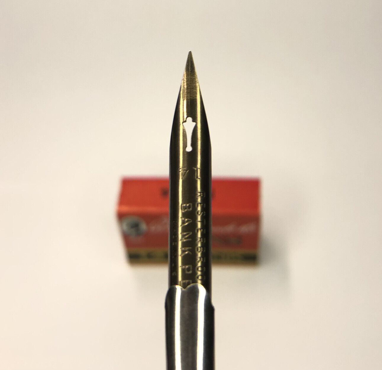 x2 NEW Vintage Esterbrook Bank Pen 14 - The Bronze Radio 914 Twin - Dip Pen Nibs Esterbrook - фотография #8