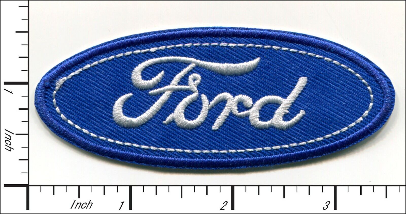 30 Pcs Embroidered Iron on patches Ford Motors Emblem AP063fD1  Unbranded