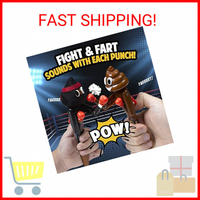 Farting Poop Boxer Pen with Punching Arms - Perfect Stocking Stuffers for Kids - Без бренда - фотография #2