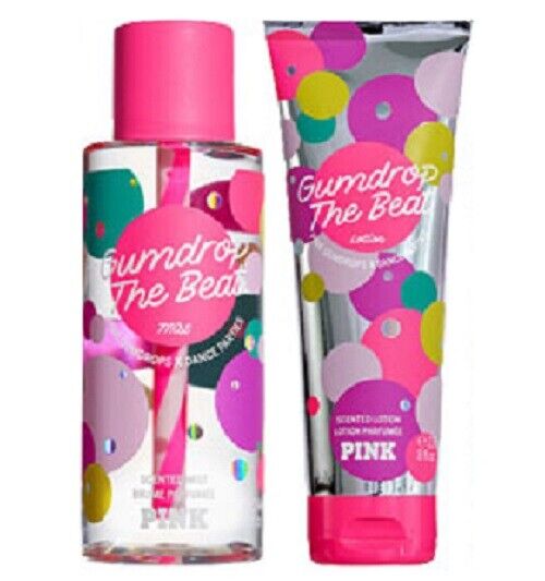 Victoria's Secret PINK Gumdrop the Beat Fragrance Mist & Lotion 2 Piece Set  VICTORIA'S SECRET