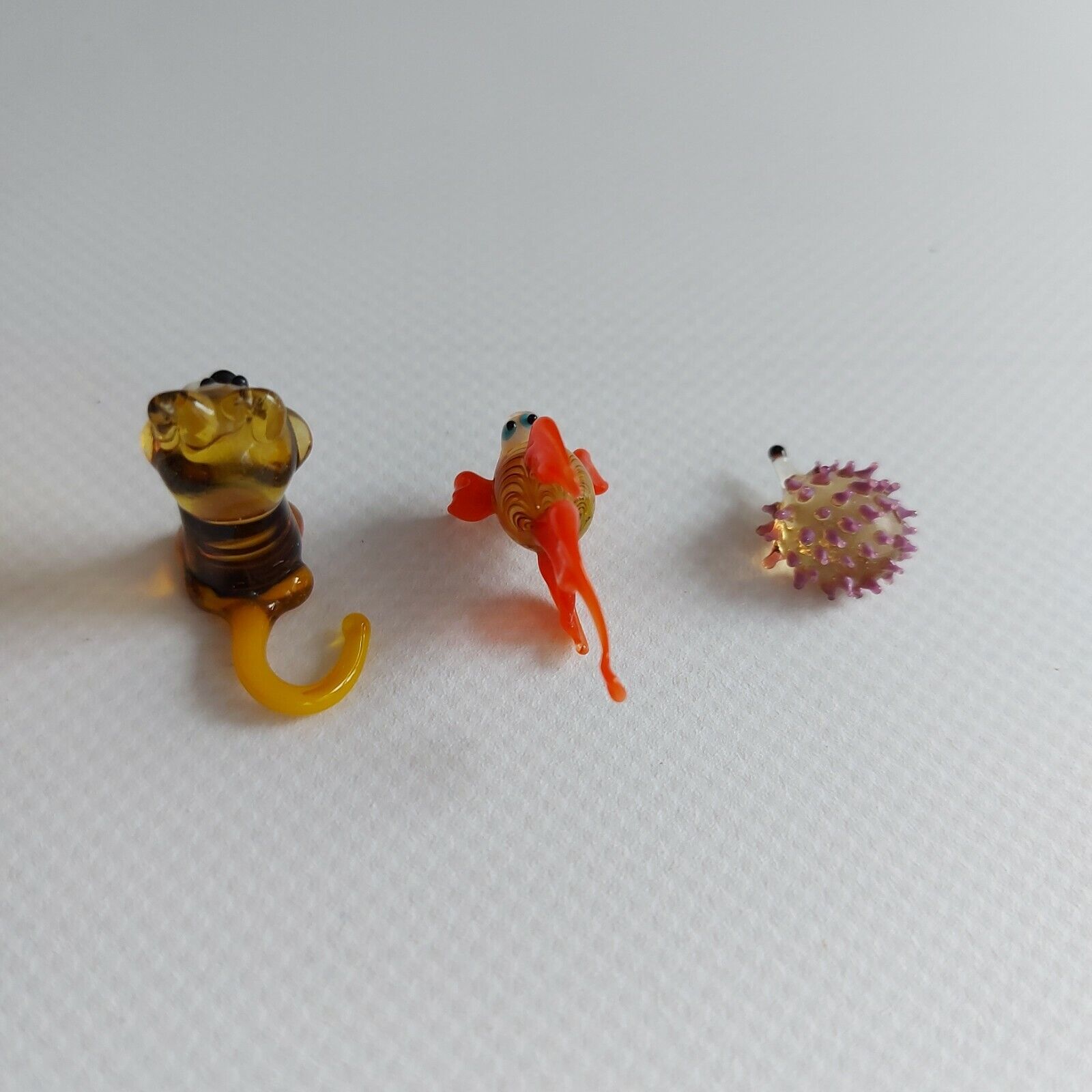 Figurine Collectible Colored Glass Decor Souvenir miniature unmarked - фотография #6