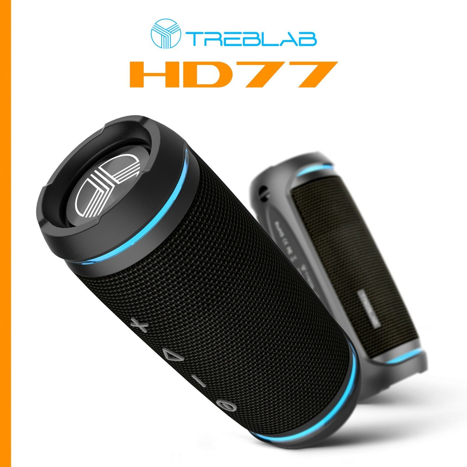 TREBLAB HD77 Bluetooth Speaker System Stereo Portable Wireless 25W LOT of 2 TREBLAB HD77 - фотография #2
