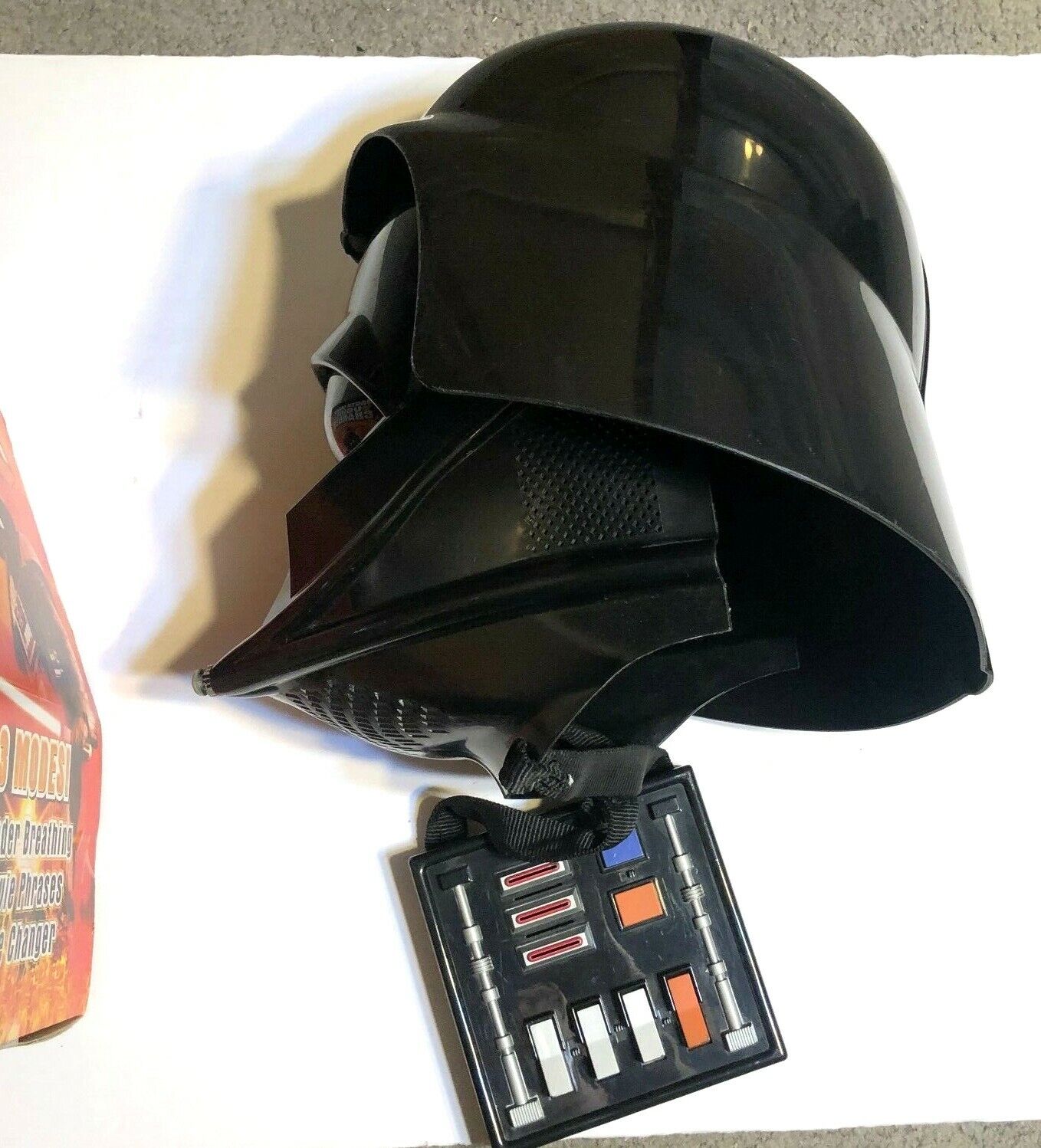 2 Darth Vader Star Wars Revenge Of The Sith Voice Changer Helmets Costume prop Hasbro - фотография #2