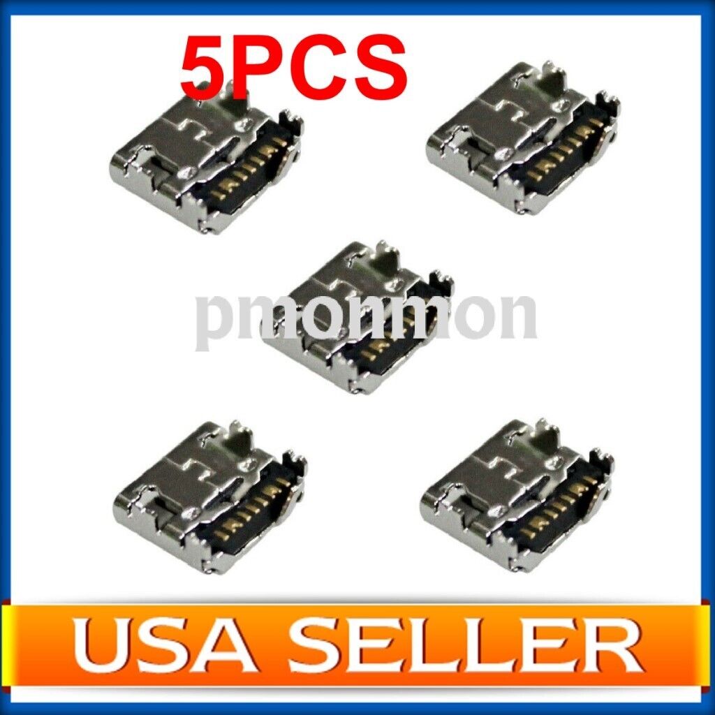 5 x USB Charger Port for Samsung Galaxy Tab A 8" 2018 SM-T387V T387P T387T T387A Unbranded/Generic Does not apply