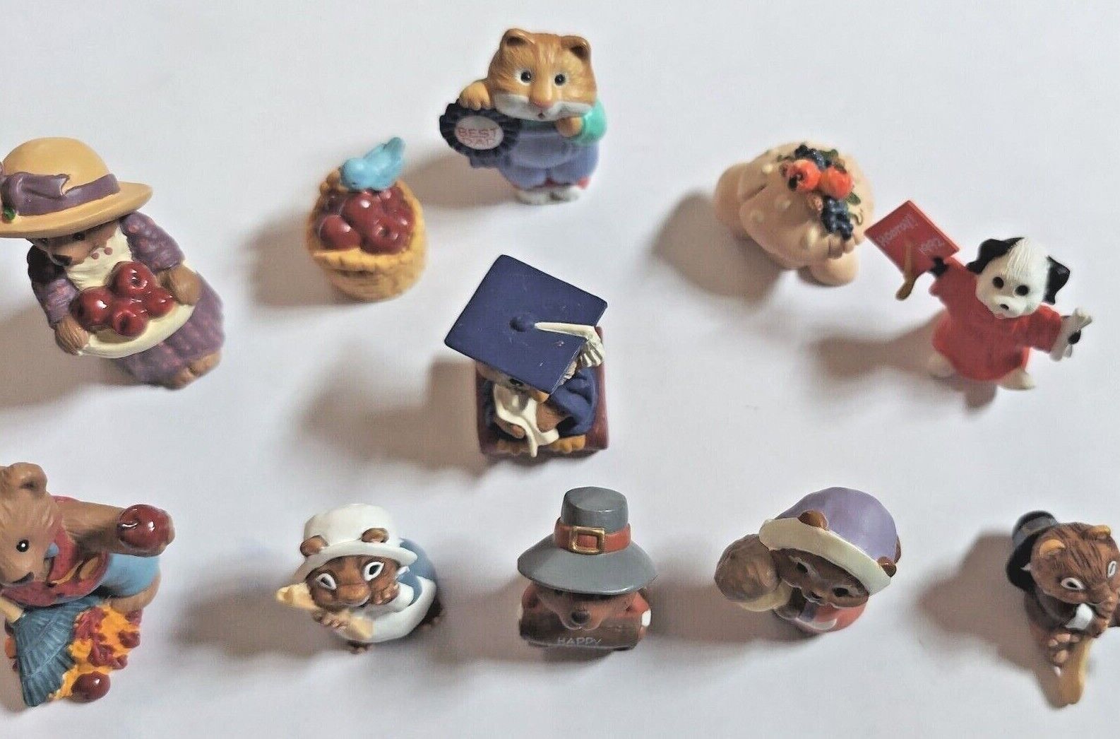 Hallmark Merry Miniatures Miscellaneous Lot 11 Gradutaion Mushroom Thanksgiving Hallmark - фотография #6