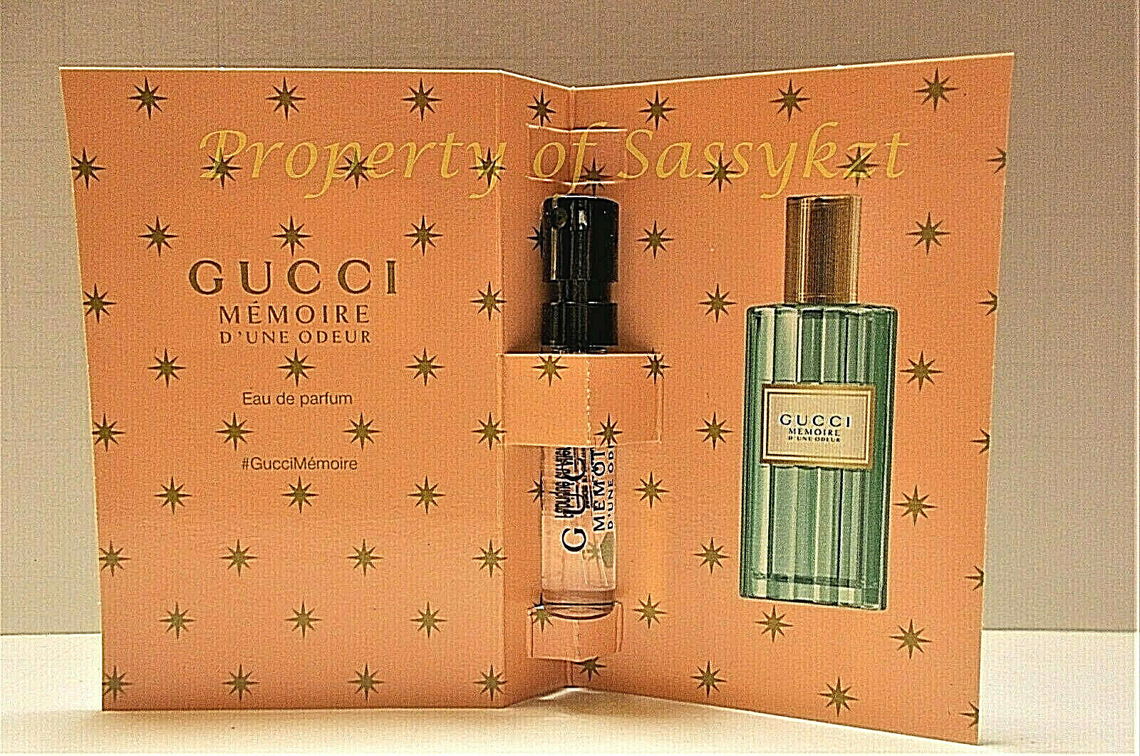 Gucci Memoire D'Une Odeur EDP SpraySample Vials 2 x 1.5 ml Gucci none - фотография #3