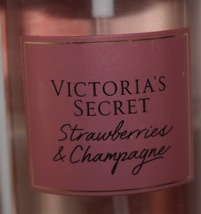 2 New Victoria's Secret Strawberries & Champagne Body Mist Lot Free Shipping VICTORIA'S SECRET 26546829 - фотография #3