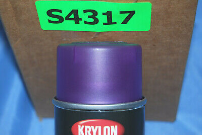 Krylon Frosted Purple Aerosol 6 oz Cans  Glass Finish   Lot of 6  S4317 Krylon 9043 / Purple - фотография #4