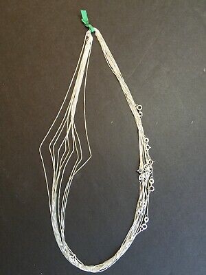 .925 STERLING SILVER CHAIN BOX 12/ 20" X 0.65 MM WIDE LOT OF 10 PIECES J 300 Unbranded