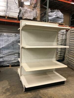 Gondola Shelving DARLING Metal Shelves LOT 10 Used Store Fixtures 16" 18" 22" Без бренда Fixtures