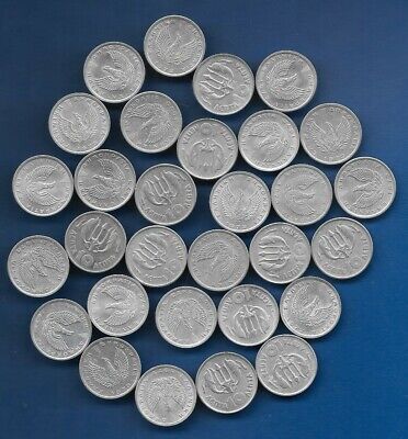 Greece 1973 B 10 Lepta 30 coins.KM#103 Без бренда