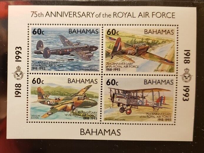 Bahamas Aircraft & Aviation Stamps Lot of 6 - MNH  - See Details for List Без бренда - фотография #2
