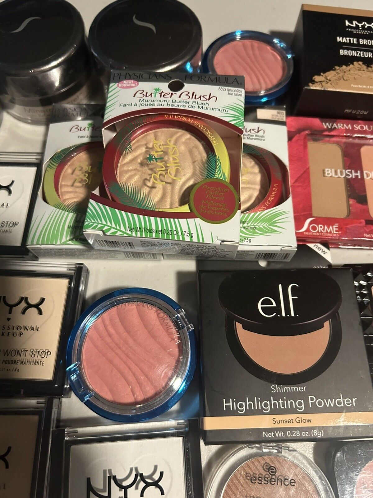 Lot of (30) Mixed Blushes, Powders, Contours, Bronzers (see description) B1 Assorted - фотография #3