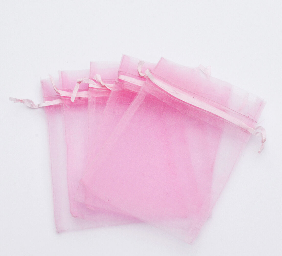 100pcs Organza Wedding Party Favor Gift Candy Sheer Bags Jewelry Pouches 4"x6" Unbranded Does Not Apply - фотография #5