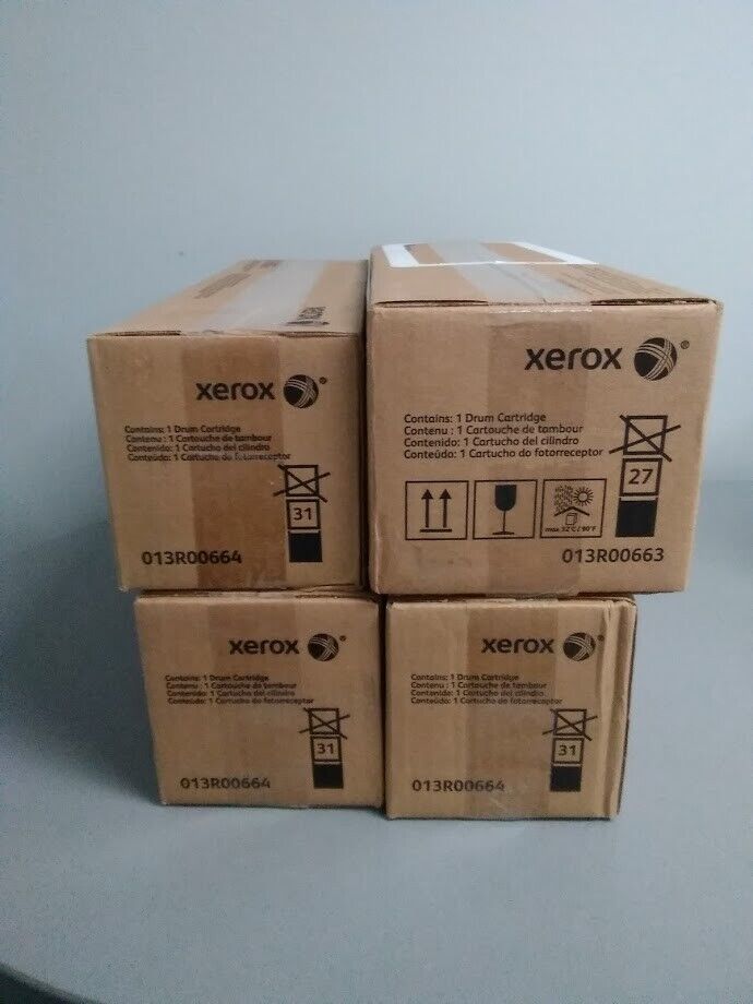 Xerox 013R00664, 013R00663  Drum Unit for Xerox color 550 570,C60 Lot Of 4 Xerox 013R00664 - фотография #3