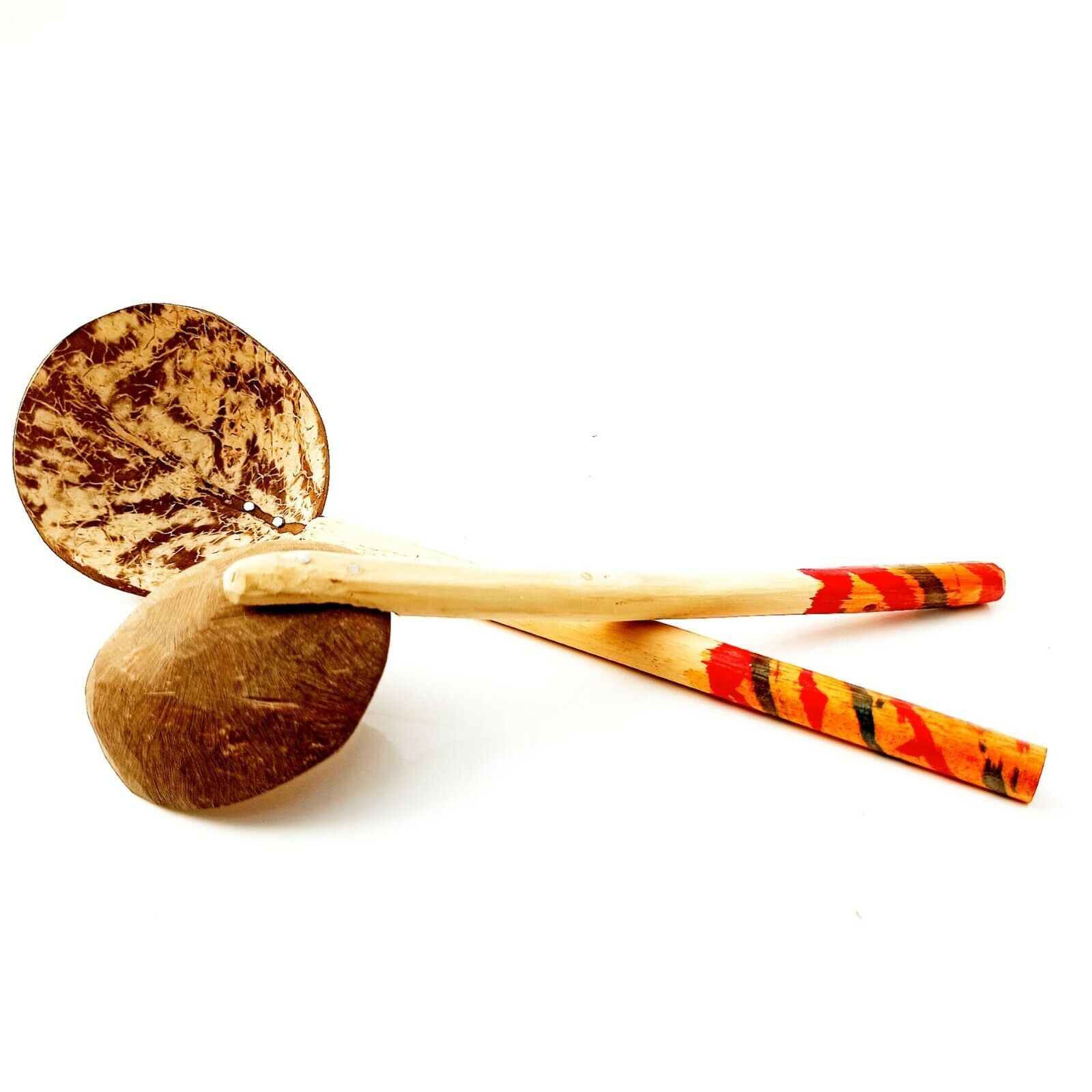Handmade Coconut Shell Curry Spoons With Hanger 100% Eco Friendly Srilanka Eco Ceylon KW022 - фотография #3