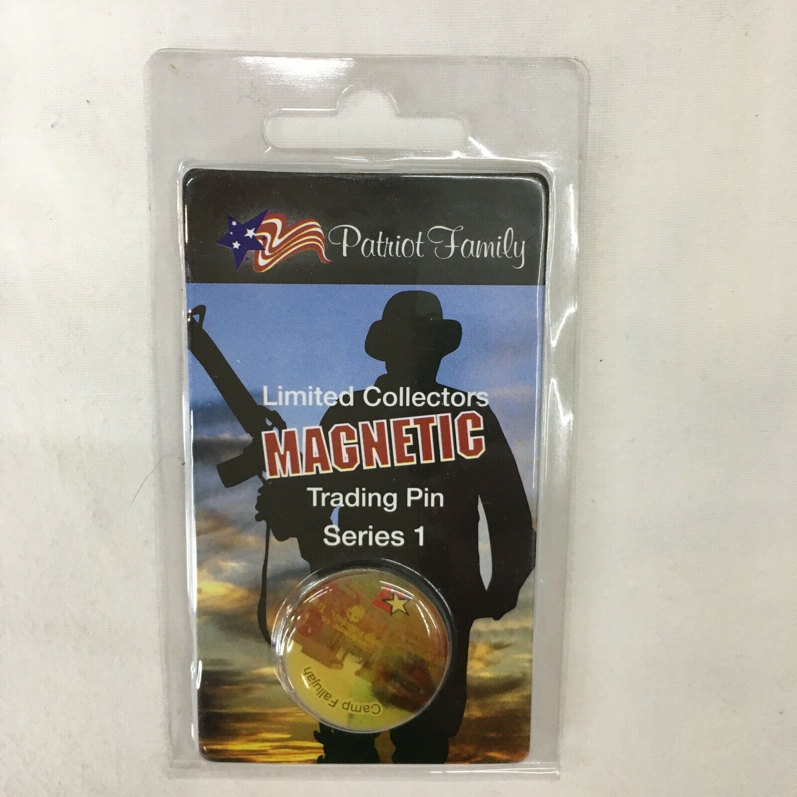 Magnetic Trading Pin, Patriot Family Limited Collectors Iraq, 3 Pin Lot Series 1 Без бренда - фотография #4
