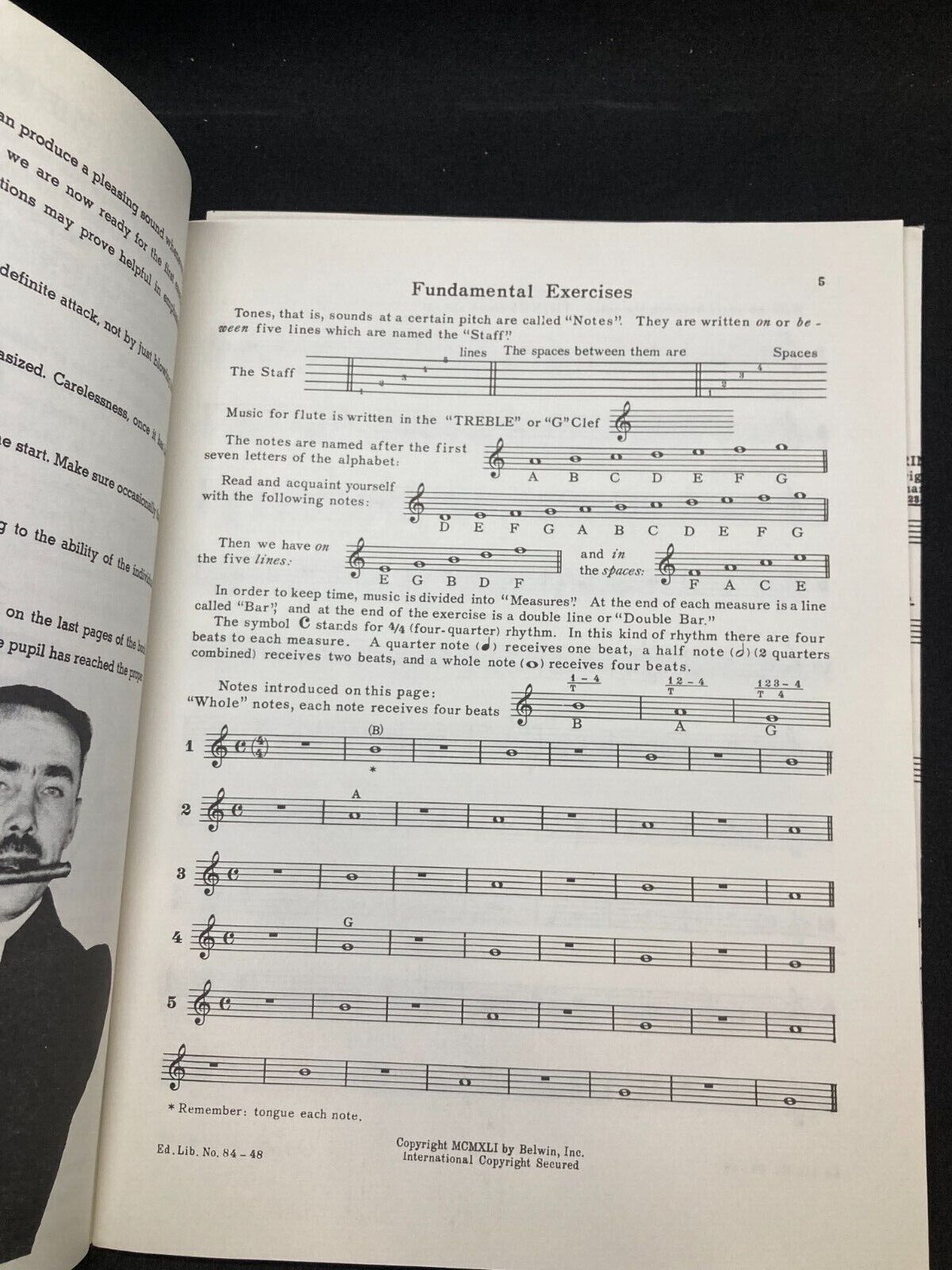 BELWIN Eck Method for Flute, Book 1-2, Workbook #EL00084, EL00105 (2 Books) Belwin Mills EL00105, EL00084 - фотография #4